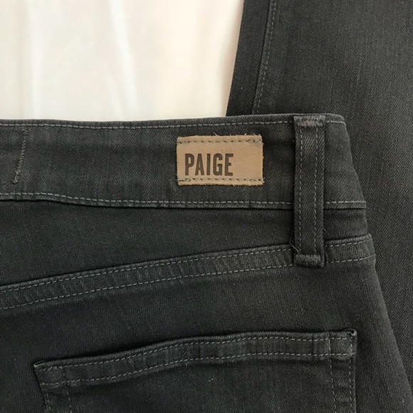 Paige Verdugo ankle gray jeans size 24 - Picture 4 of 6